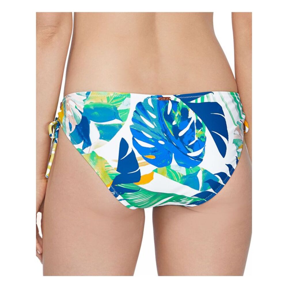 RAISINS Women's Blue Side Tie Palm Springs Bikini Swimsuit Bottom S - Picture 2 of 2